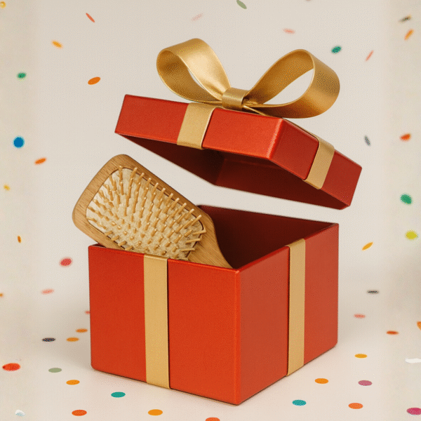 DOVANA! Plaukų šepetys